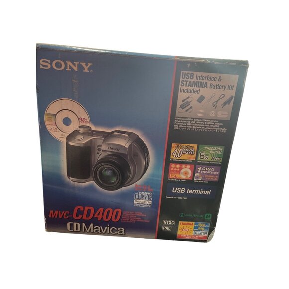 Sony Other - Sony MVC-CD400 CD Mavica Camera With USB Interface SKU 8949